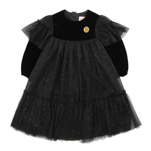 [키즈]스파클링튤블랙벨벳드레스_BP0418401
