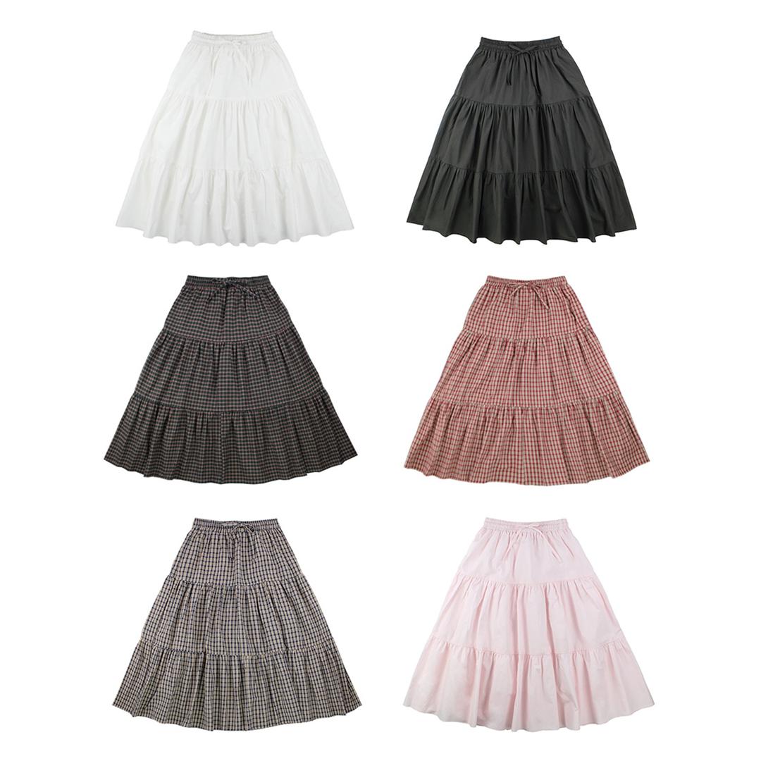 Butterfly shirring skirts(6color) 24FW 신상컬러 추가