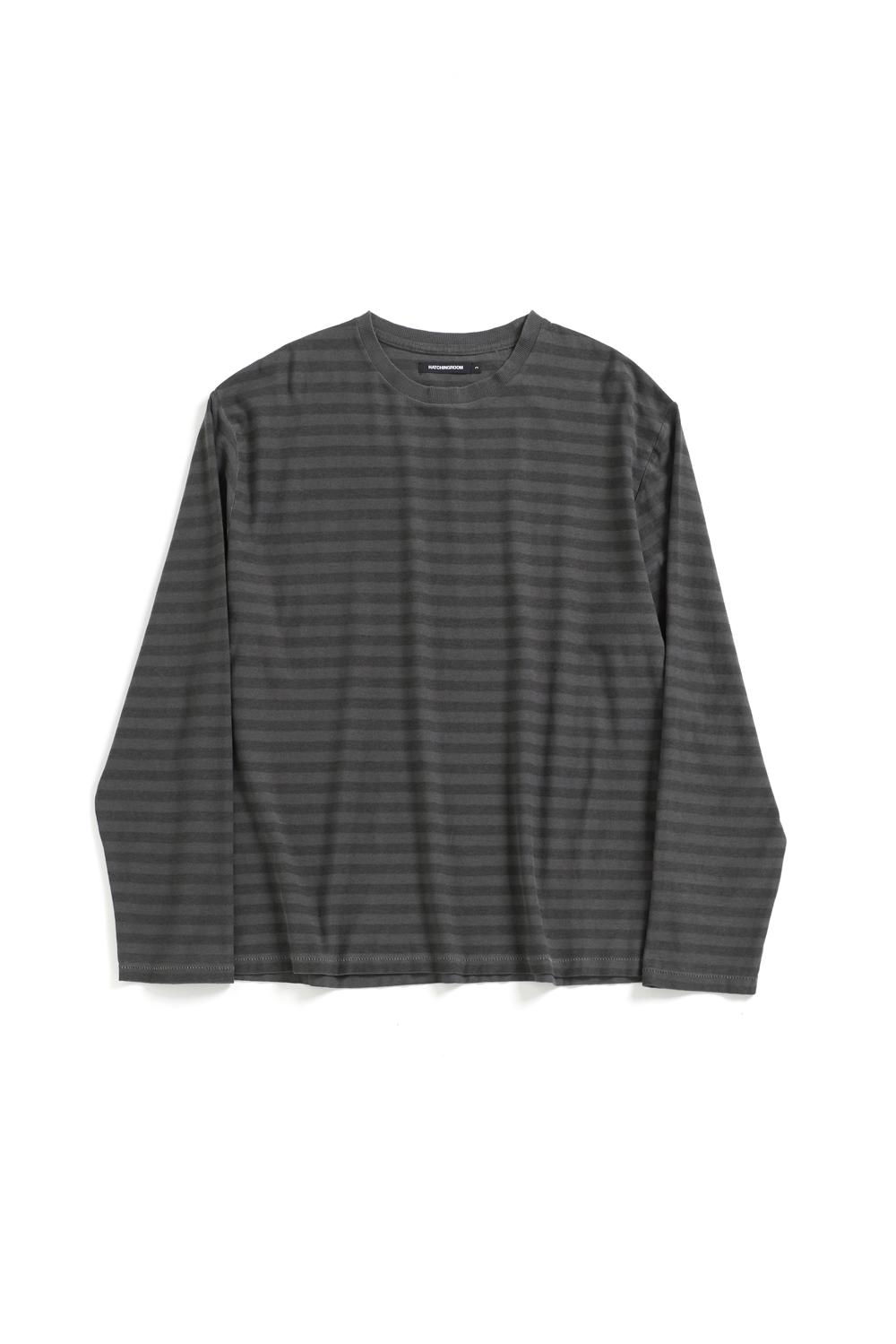 VTG Stripe Tee Dyed Grey (2nd Restock)