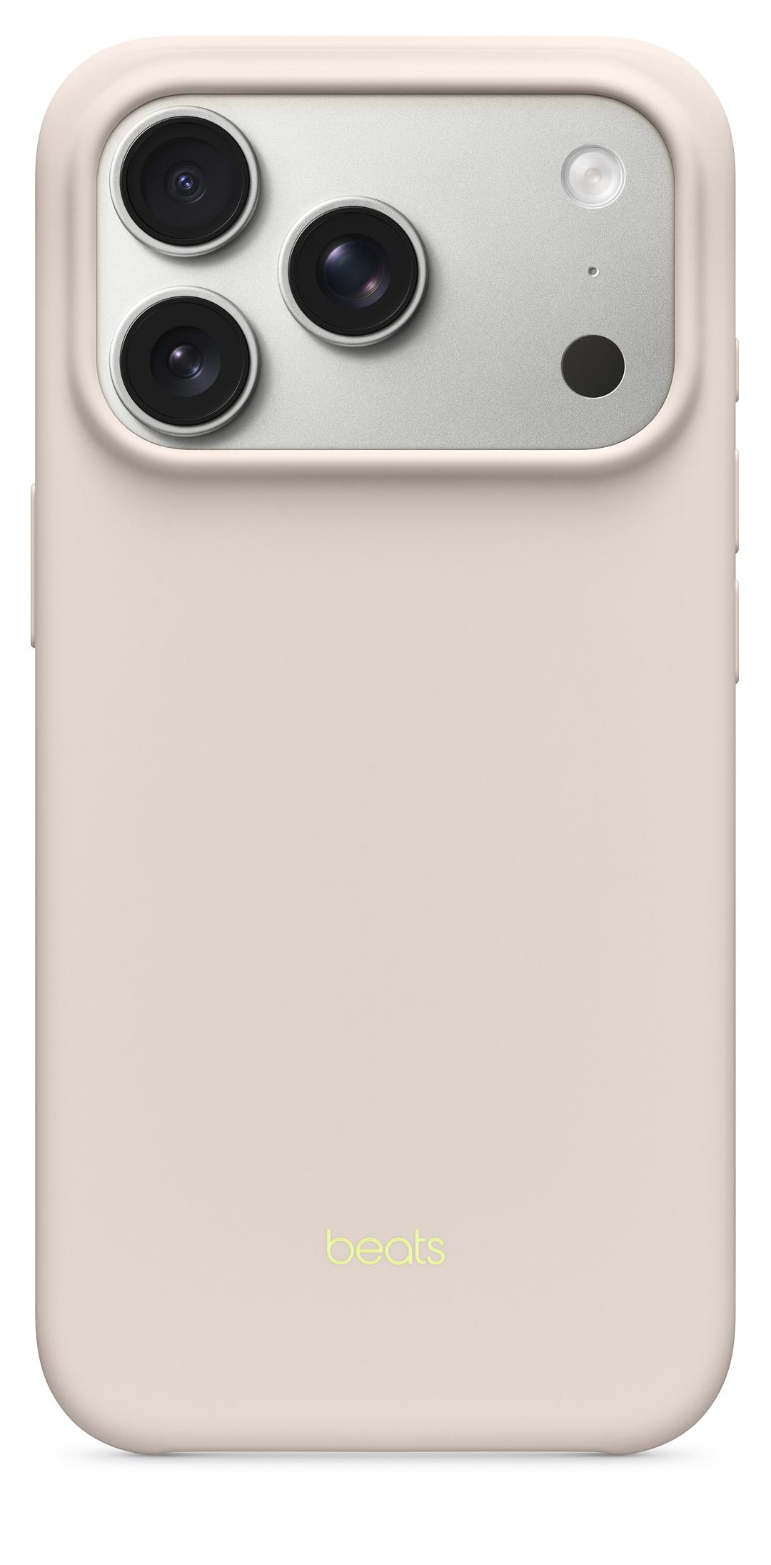 카메라 컨트롤 지원 MagSafe형 Beats iPhone 17 Pro 케이스 — 라임 스톤