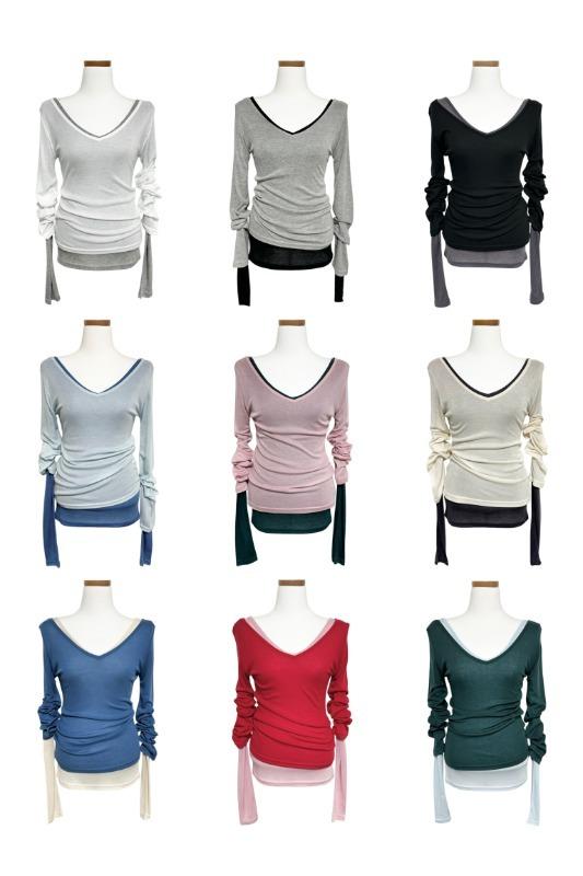 V tensel tee (10color)