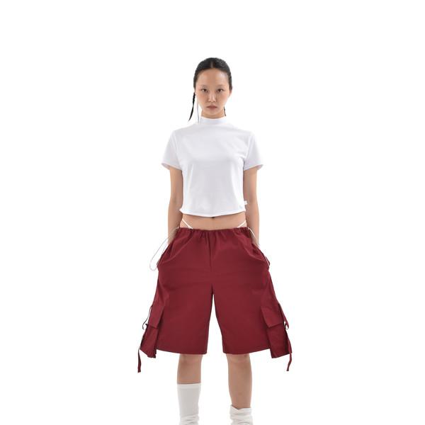 BREAK SHORTS (DARK RED)