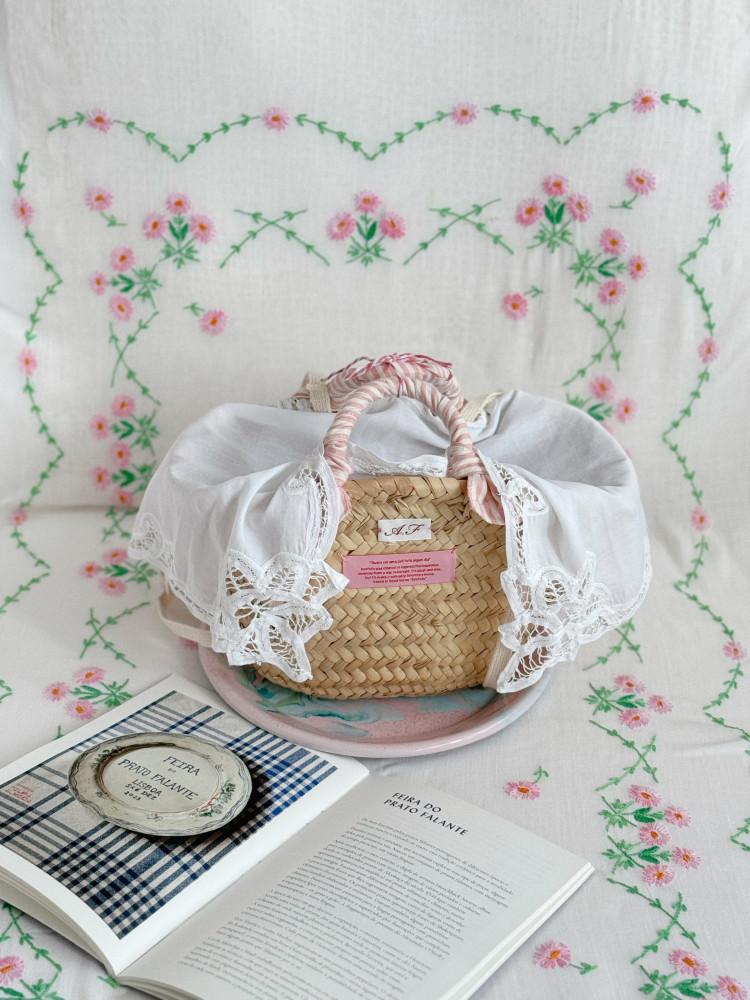 포르투 빈티지 패브릭 마르쉐백 숄더백 3종