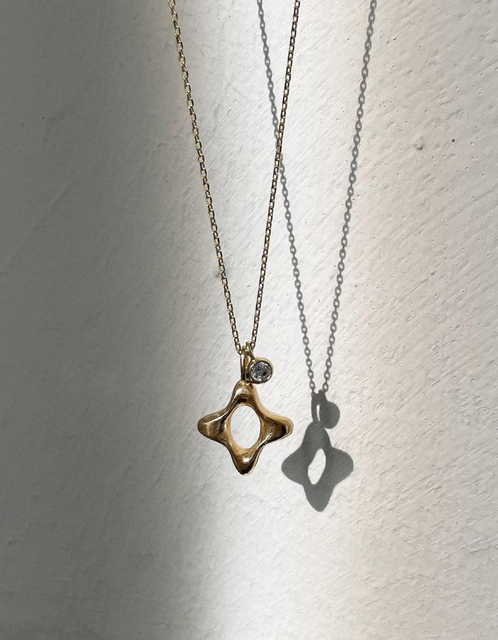 tinsel necklace (2color)