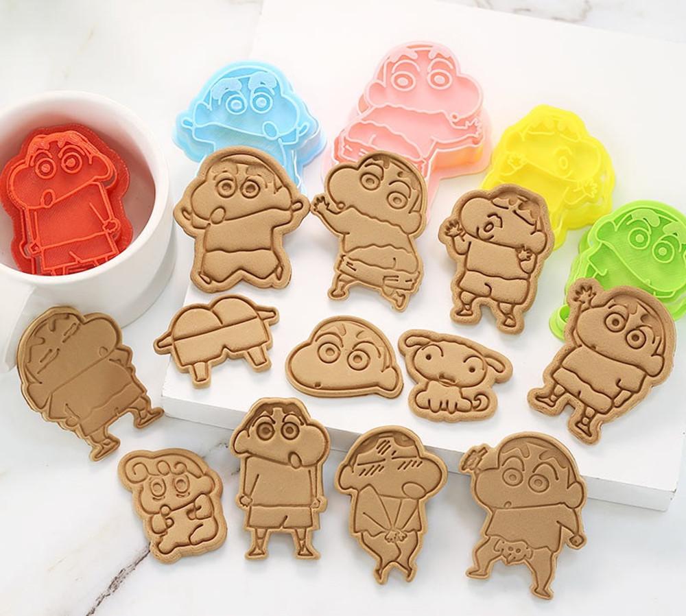 크레용 신짱구 쿠키틀 쿠키커터 / 비스킷 짱구 짱아 흰둥이