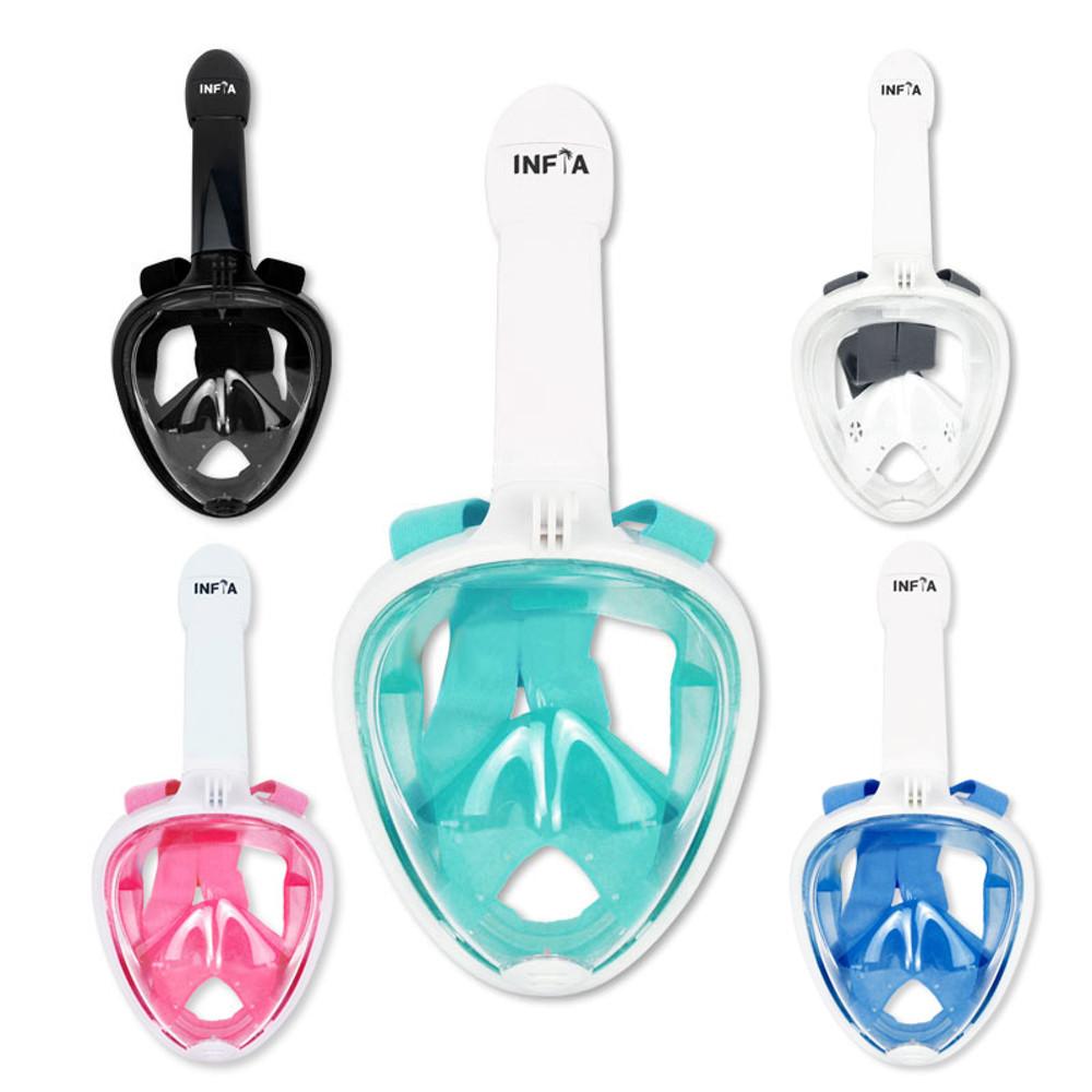 인피아 풀페이스 스노쿨링마스크