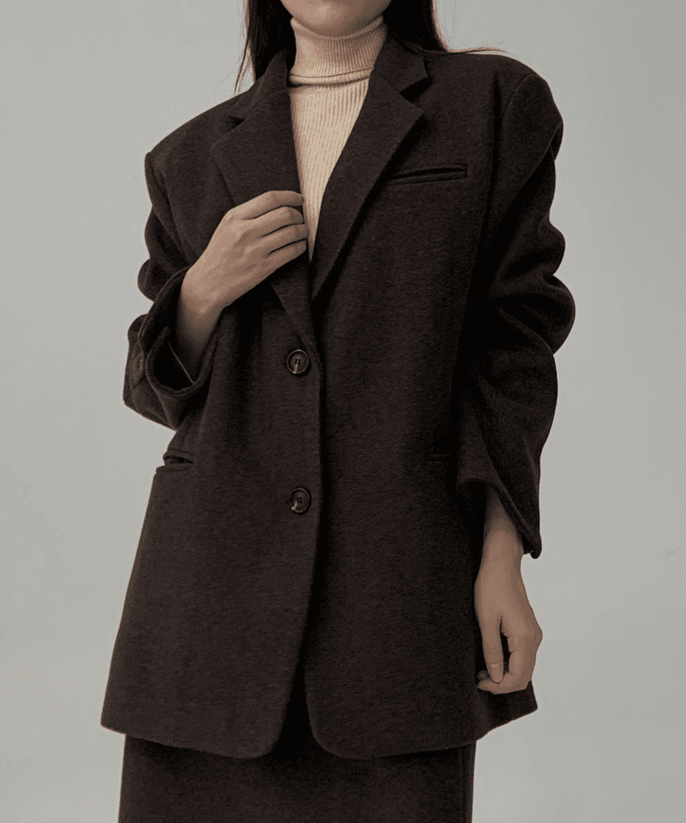 [3온스] 플럼 울 대디 자켓 (2 colors)