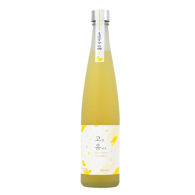 [고유08]고흥유자주 8도 500ml 1병
