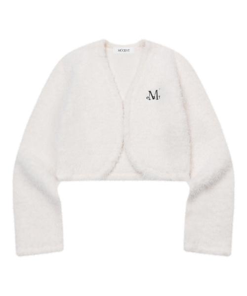 모브린 퍼 볼레로 가디건 (2컬러)