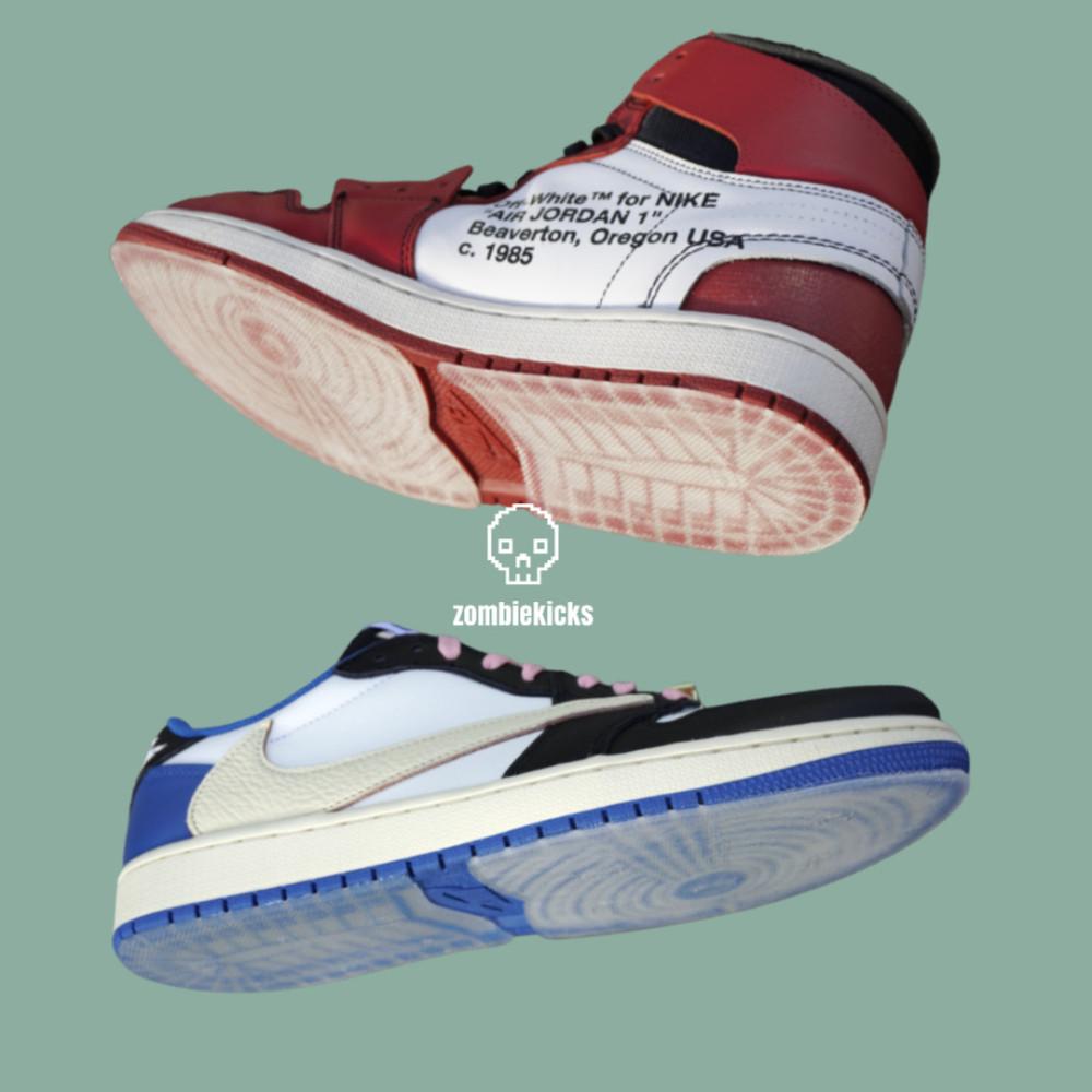 신발 밑창 전체 보강 나이키 조던1  부착형 보강재 2.0 좀비킥스