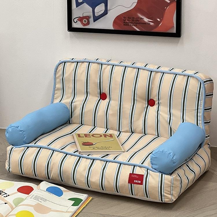 쏠띵즈 Stripe Lovely Sofa 고양이 강아지 스트라이프 미니소파