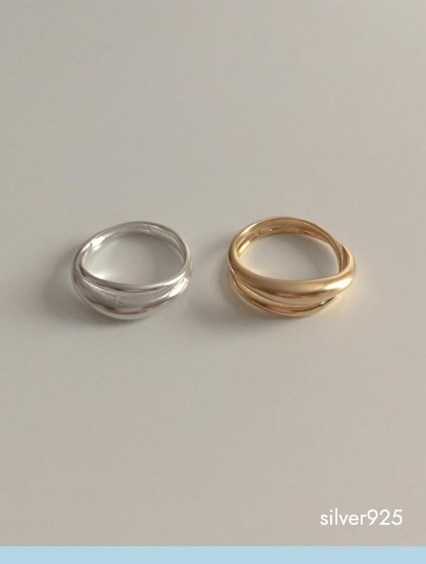 duet ring (silver925)