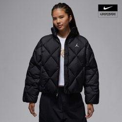 우먼스 나이키 조던 브루클린 퀼팅 패딩 재킷 HV0418-010