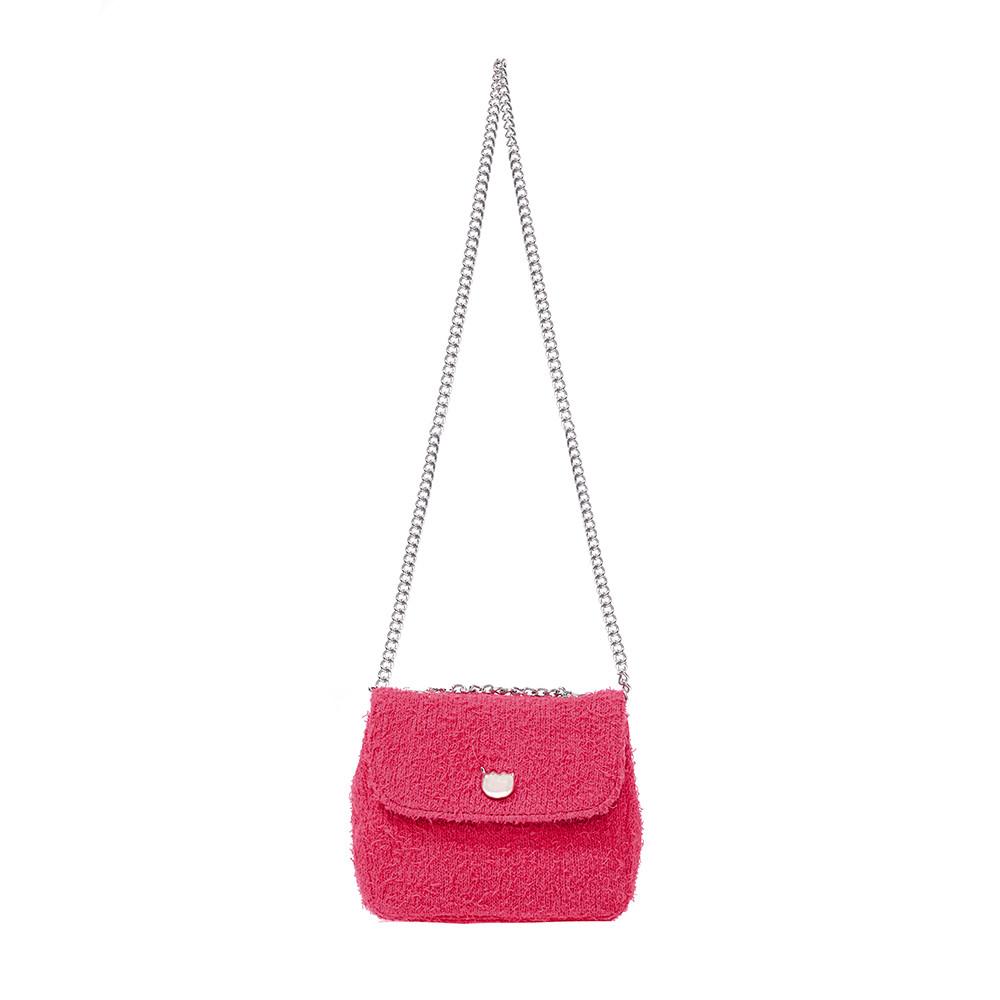 눈눈백_pink mini chain bag