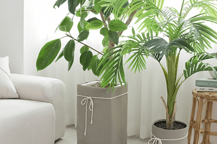 매트 가죽 대형 인테리어 화분커버 XL 3color