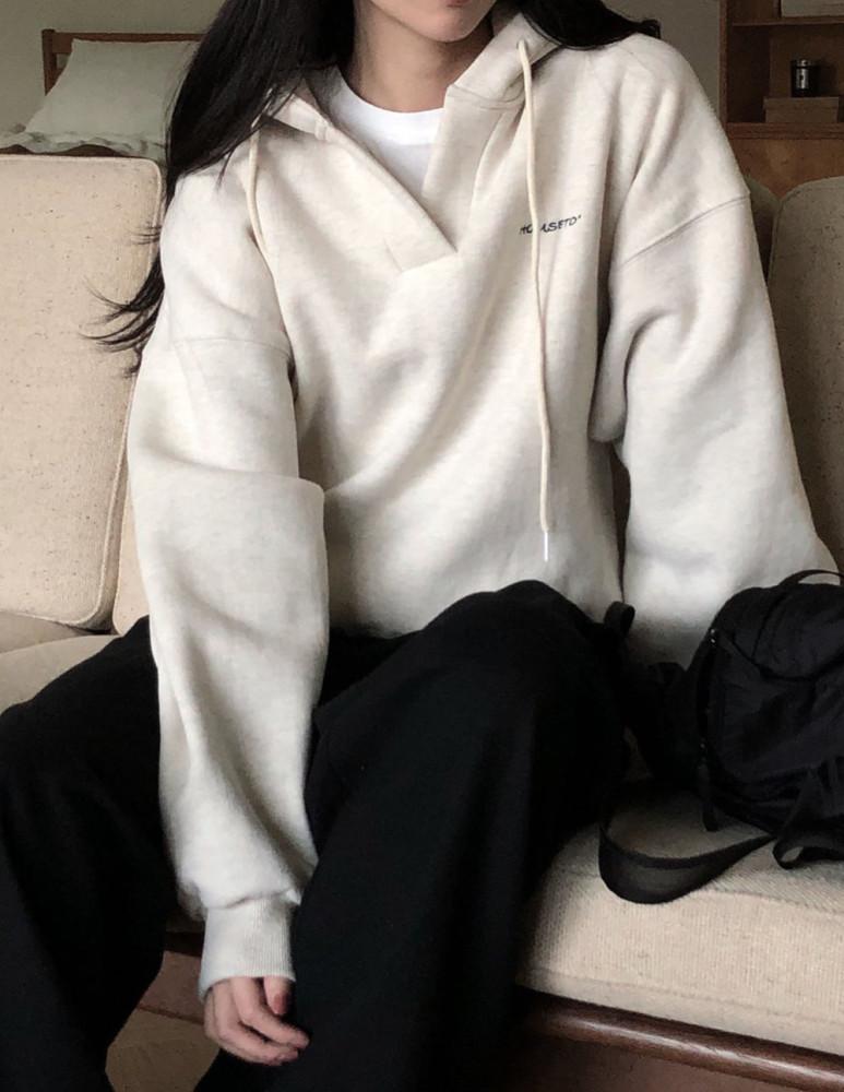 FRIDAYJAZZ 기모 후드 스웻 티셔츠