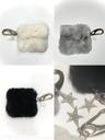 Fluffy coin purse