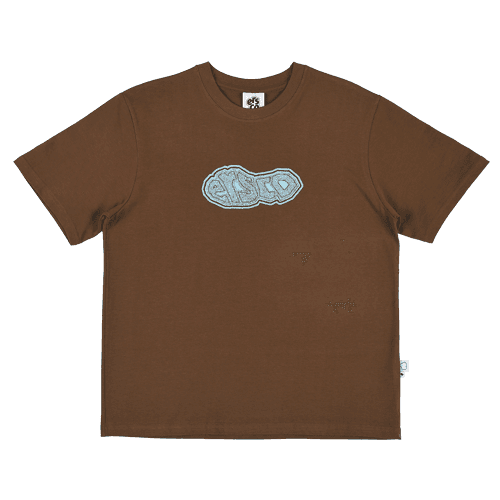 sunday walk tee_brown