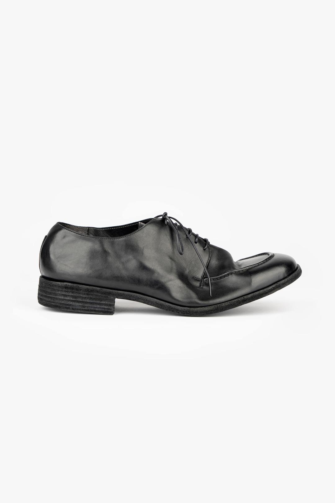 EDDY APRON GARMENT DYE BABYCALF BLACK