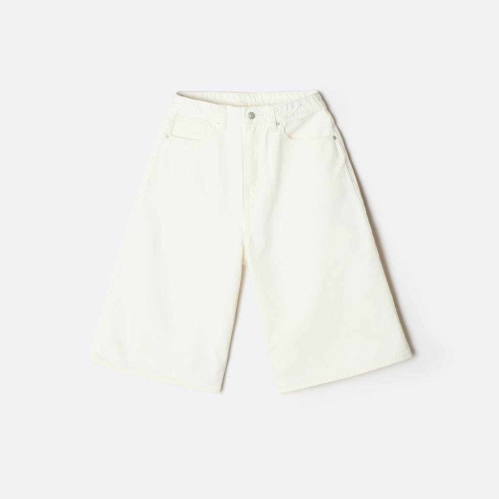 여성 데님 버뮤다 쇼츠(WHITE)_SPTNG37G01