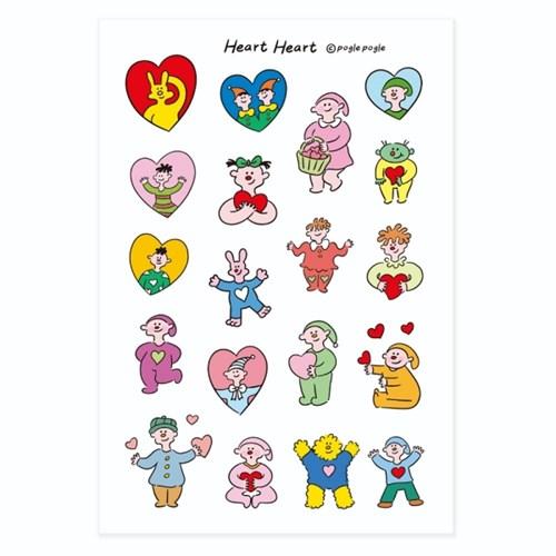 하트하트스티커