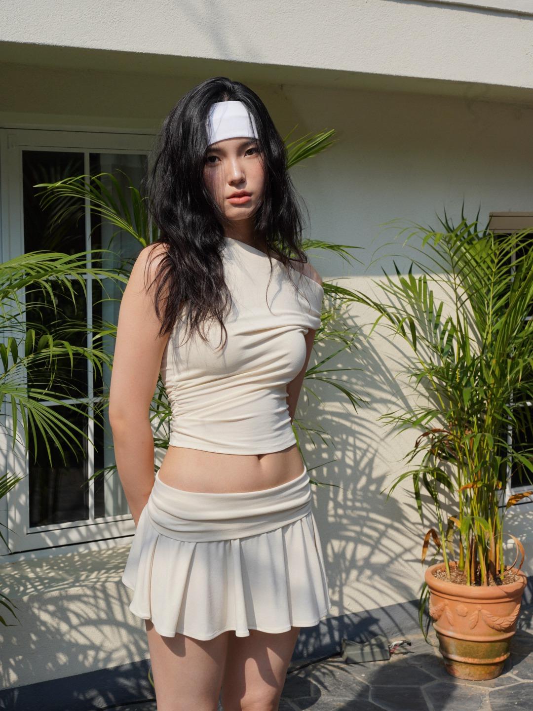 036 Berta skirt (Cream)