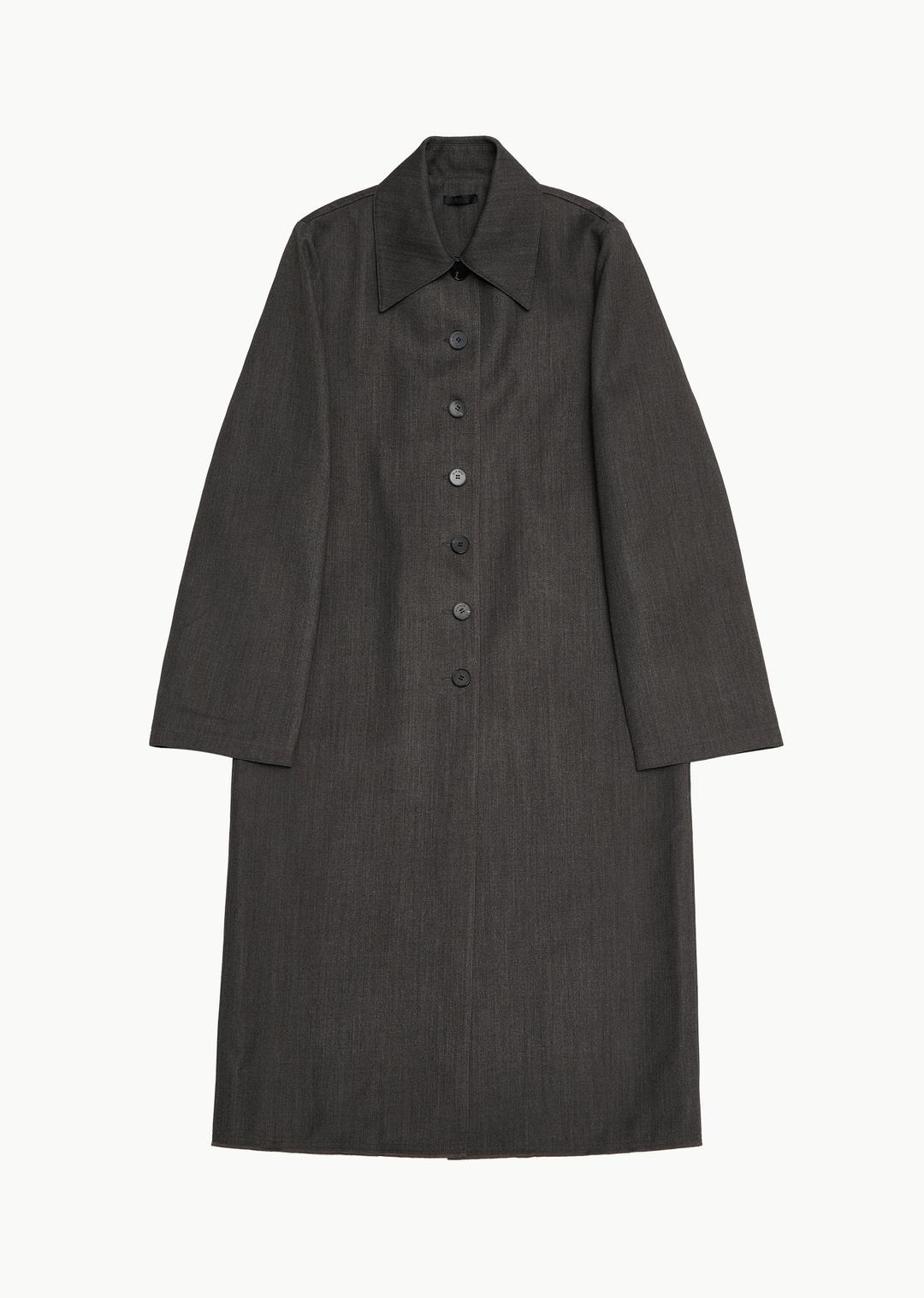 783 long coat, concrete