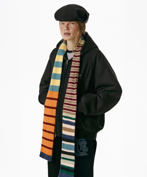 Harmony Stripe Muffler Multi