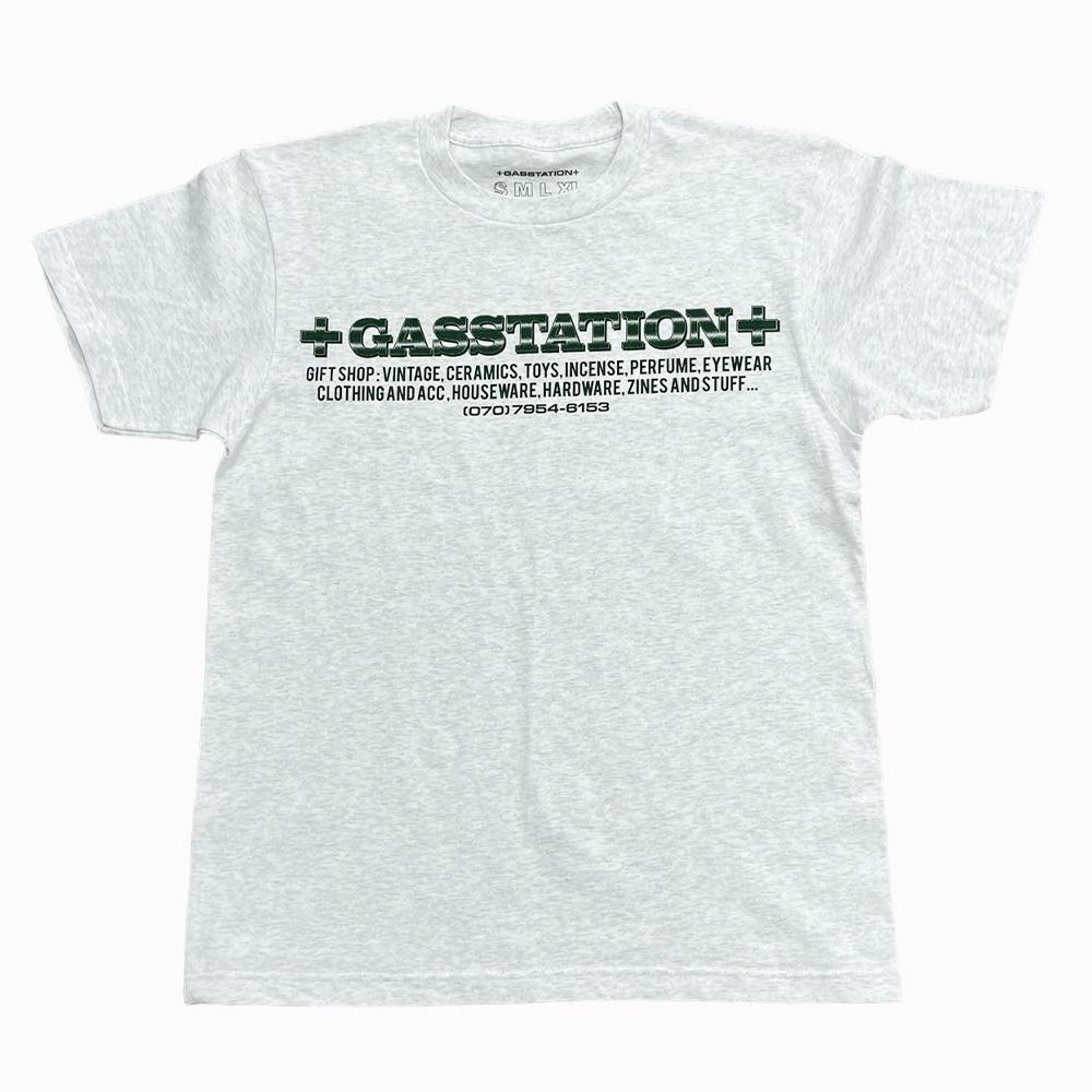 [GASSTATION] "GIFT SHOP" T-Shirt (Ash Grey)
