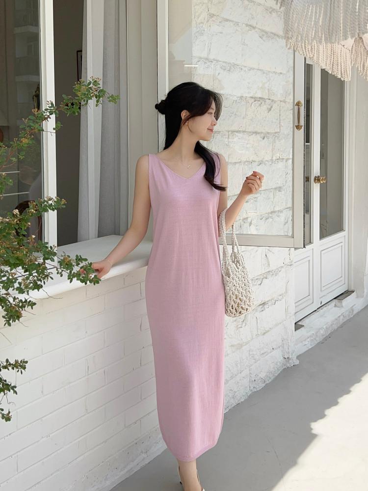 선데이 린넨 나시 원피스 2color