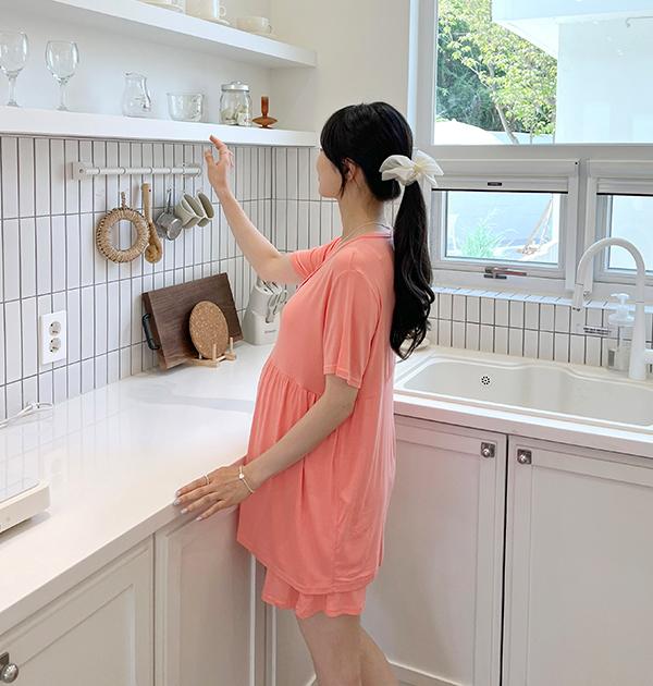 임부복*한여름단추세트(수유가능/사이즈M,L)