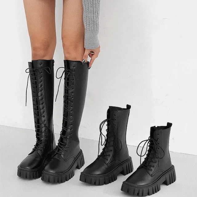 ⚡당일출고⚡입문용 통굽아웃솔 레이스업 숏워커&미들워커&롱워커&로퍼 L-9267/19057