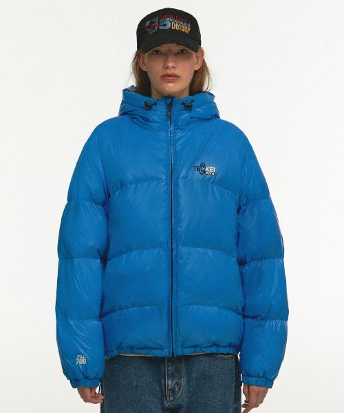 Dot-com Down Jacket Blue