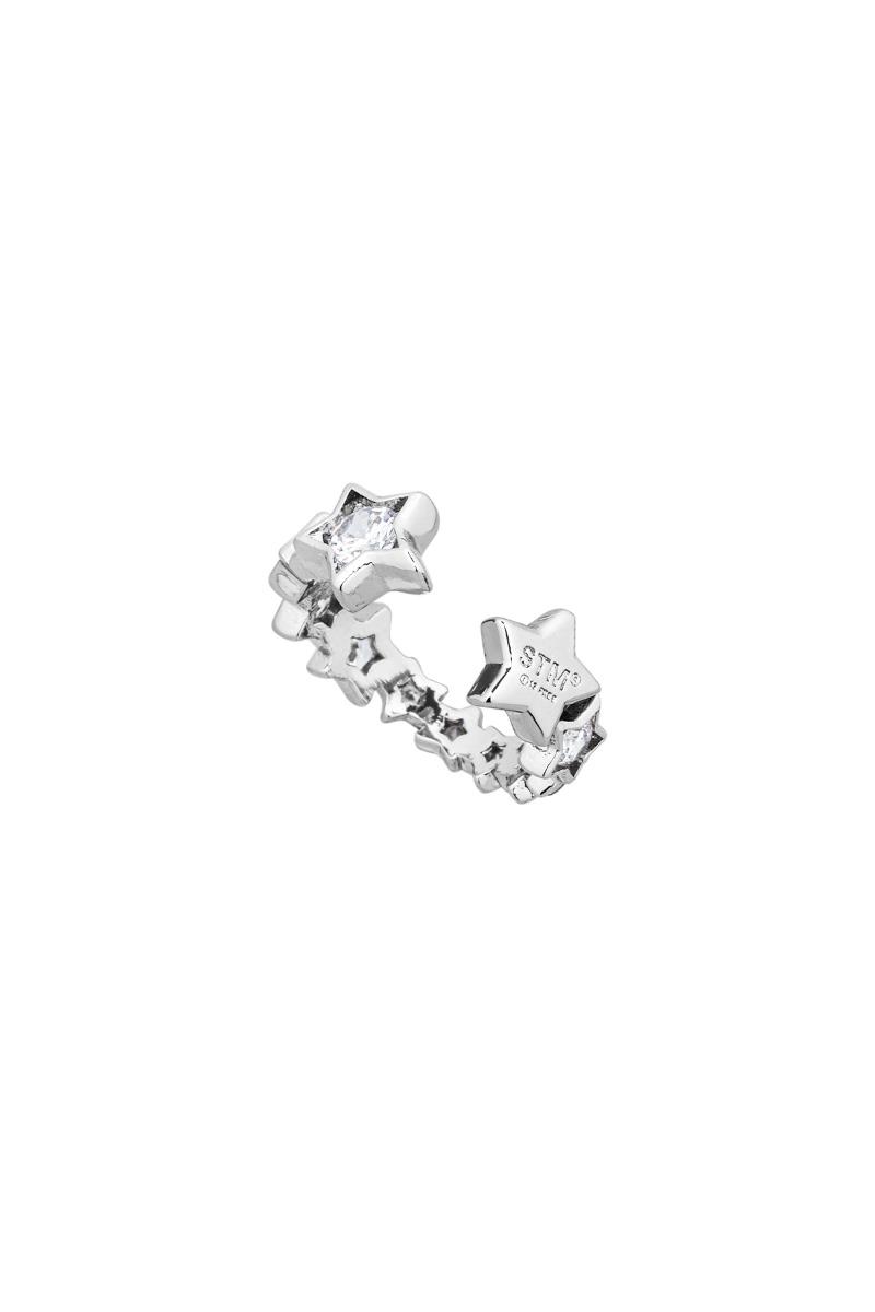 NO.559 [SILVER] STAR CUBIC RING