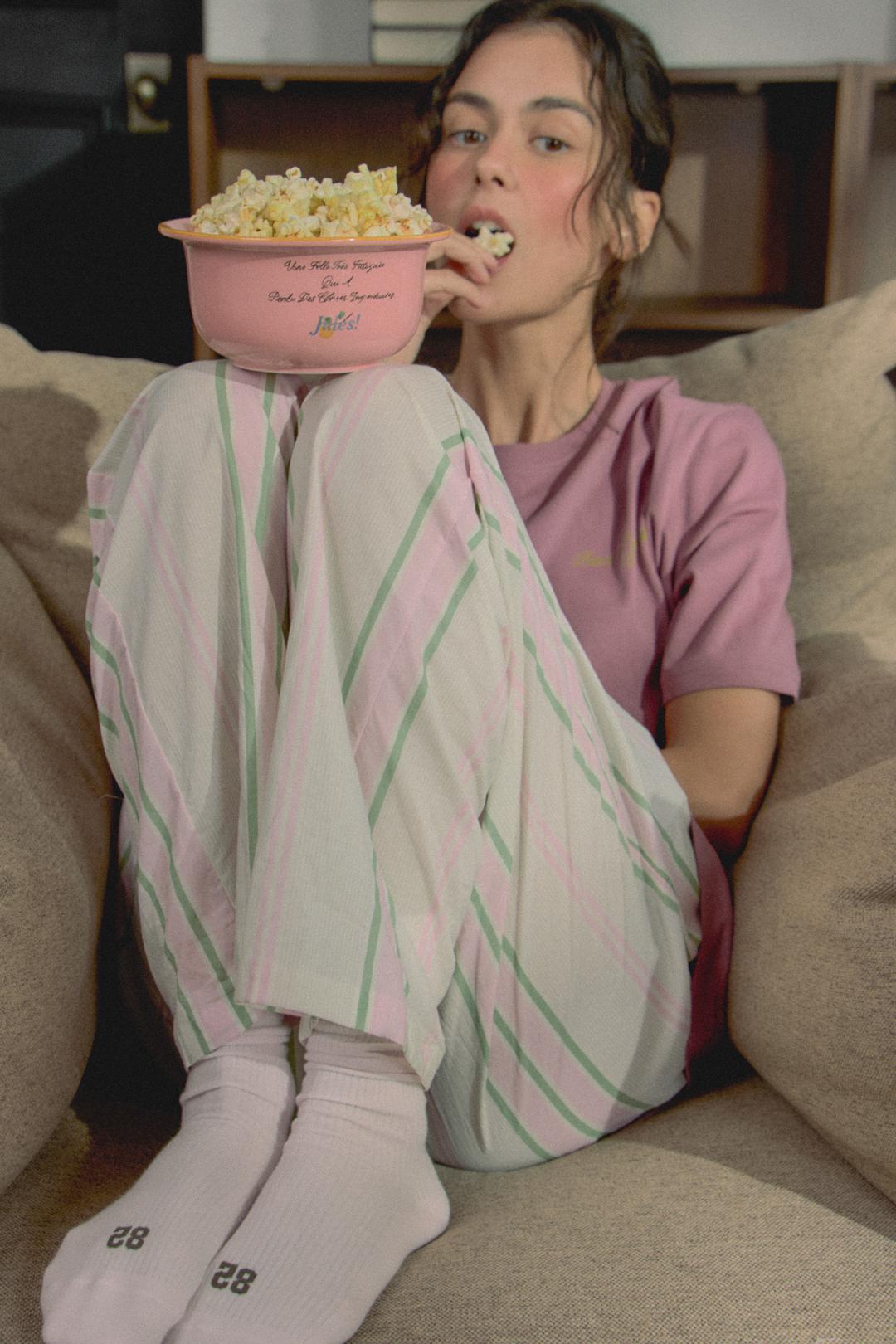 [Preorder27%] 827 Pajama Pants (Lilac)