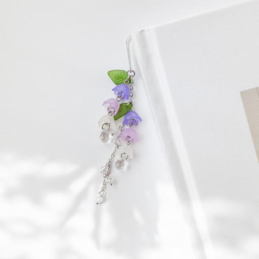 등나무꽃 💜 금속 책갈피 북마크