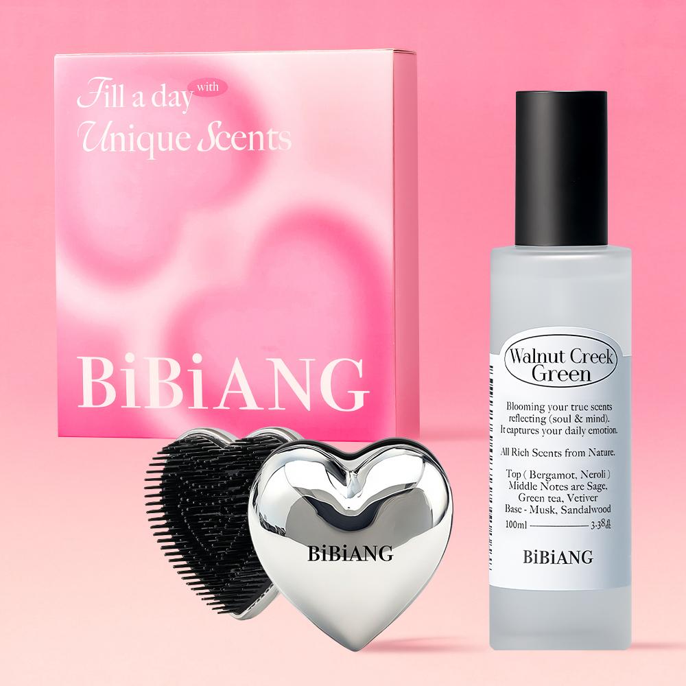 [단독/선물포장] 퍼퓸 헤어&바디미스트(+하트 브러쉬 증정)