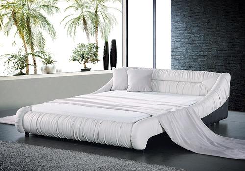 카네이션(carnation/NO.rs-C1034)가죽 퀸 침대(갈비살프레임)