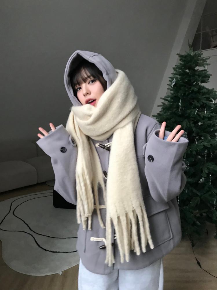 Pleasure duffle short coat 플레저 더플 숏 떡볶이 코트