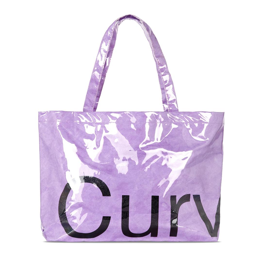 Large Lavender Curves Tyvek Tote
