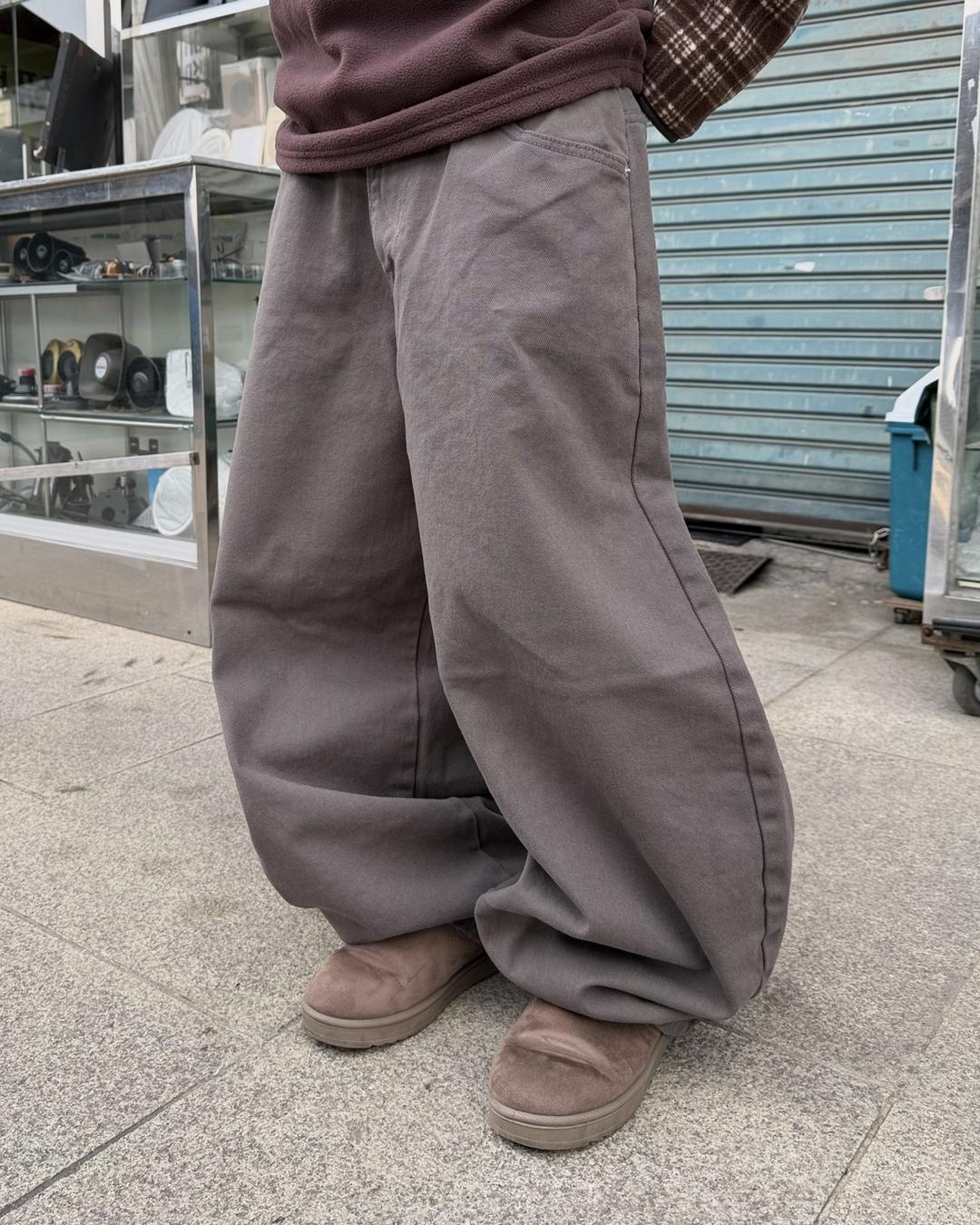 소프트 커브드 벌룬팬츠 4C (M,L)