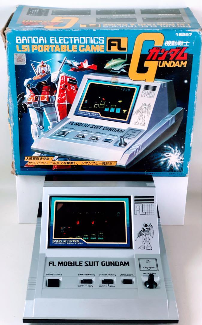 昭和レトロ 機動戦士ガンダム Fl LSI ポータブルゲーム GUNDAM