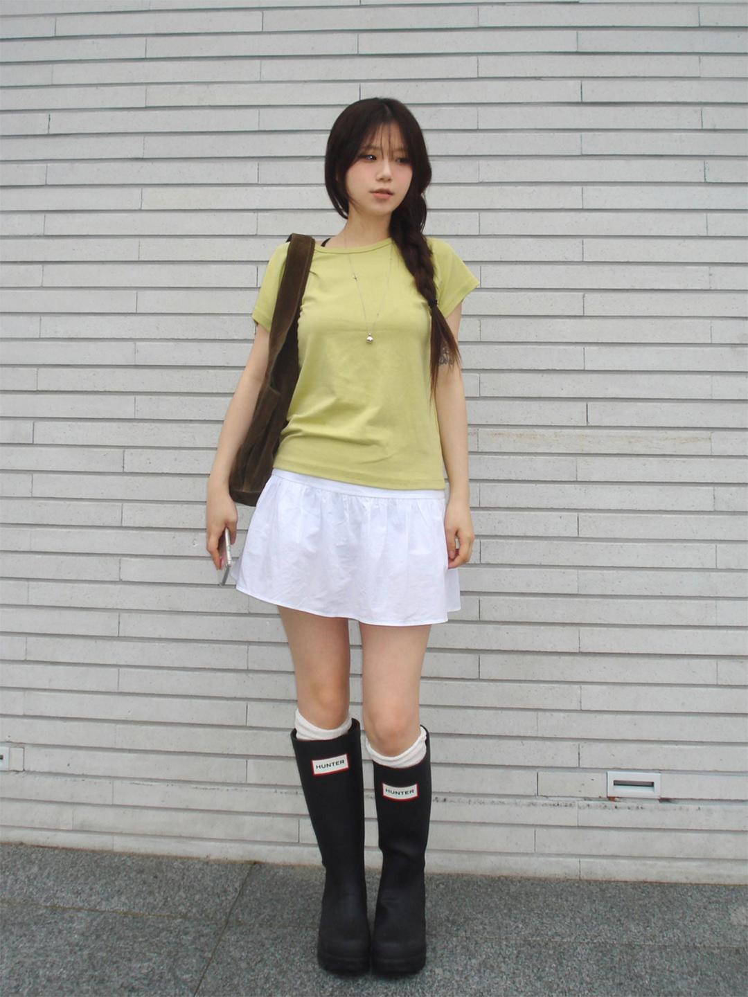 lime half tee