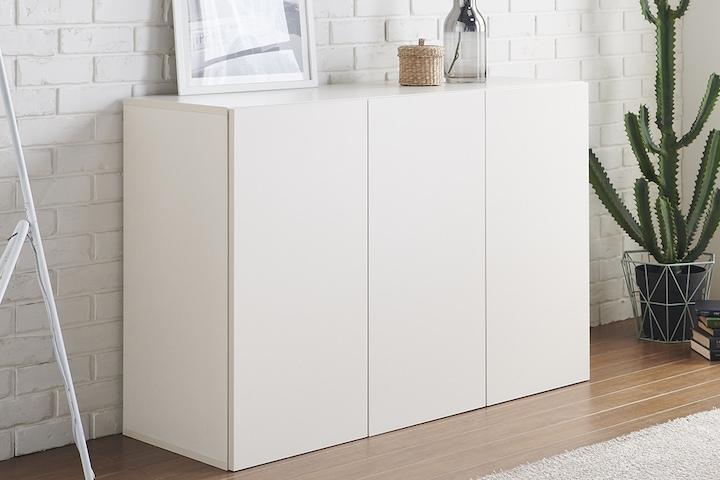 모아 LPM 2단 1200 도어 다용도 수납장