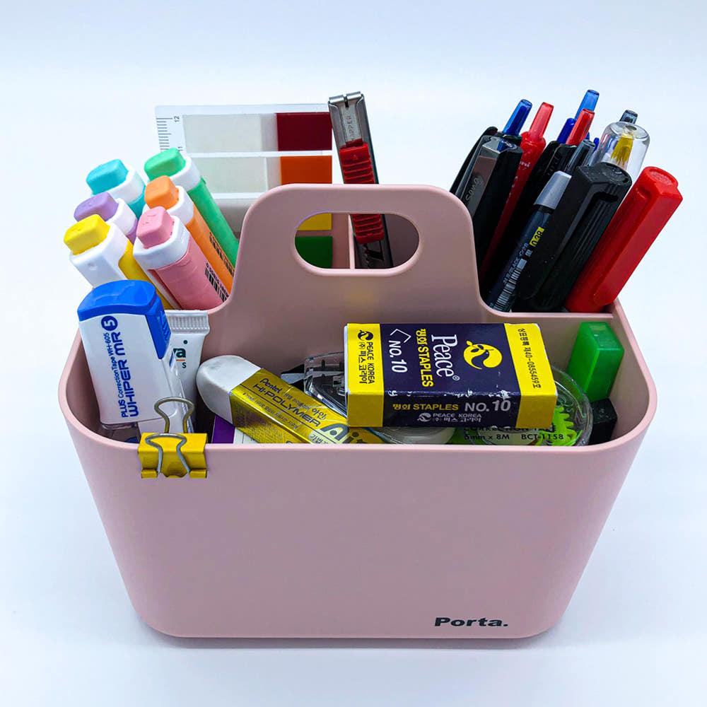 연필꽂이 펜꽂이 필기구정리함 색연필 볼펜꽂이 연필통 포르타 미니