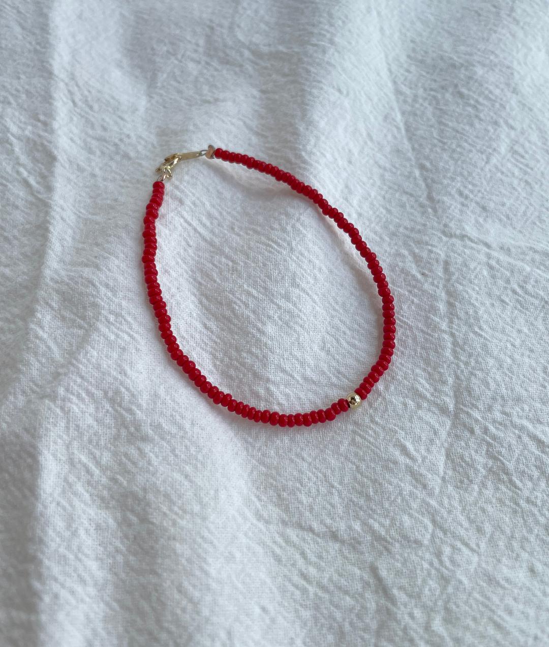 Red Point Bracelet.Y