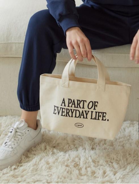 [아포엘] Baby tote bag_ivory 베이비 토트백_아이보리