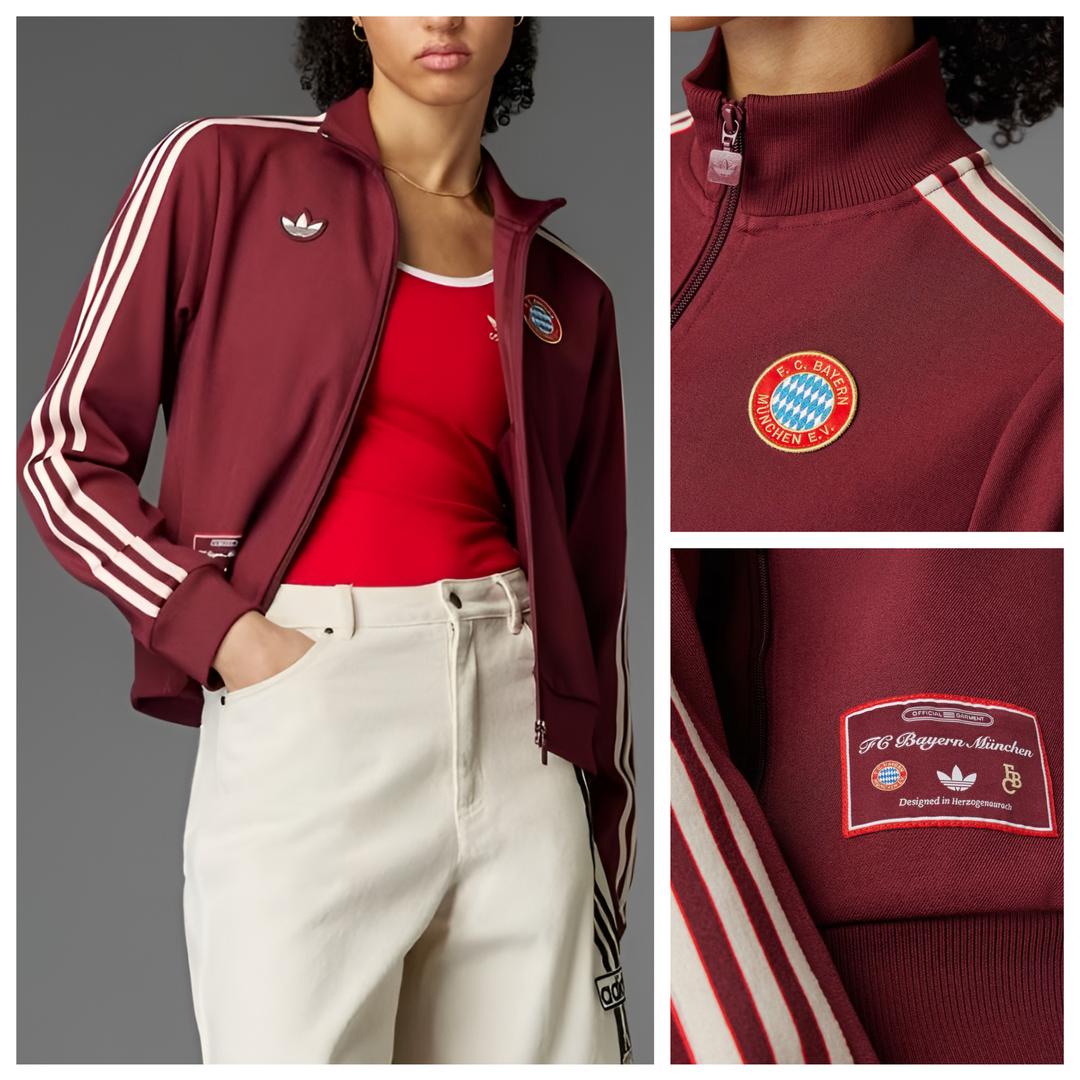 아디다스 저지 트레이닝 바이에른 뮌헨 로고 오리지널 트랙 탑 JF0597