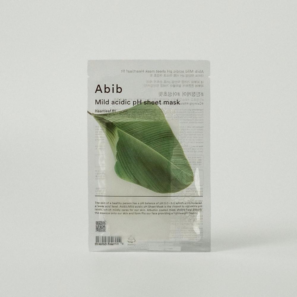 아비브 약산성 pH 시트 마스크 어성초 핏 30ml