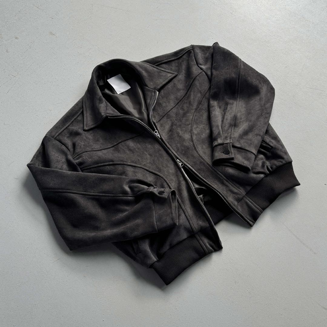 카론 스웨이드 자켓 4color